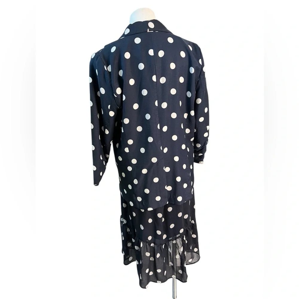 NWT LC Lauren Conrad Polkadot Day Suit size XL - Picture 4 of 9